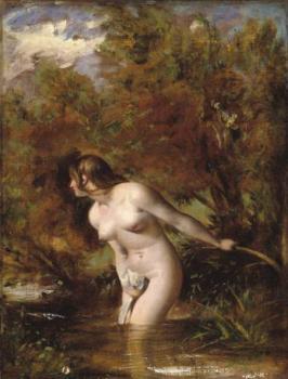 William Etty : Musidora The Bather